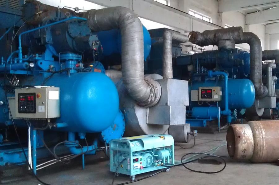 FS2在中石化回收R22制冷剂（1200kg/台）