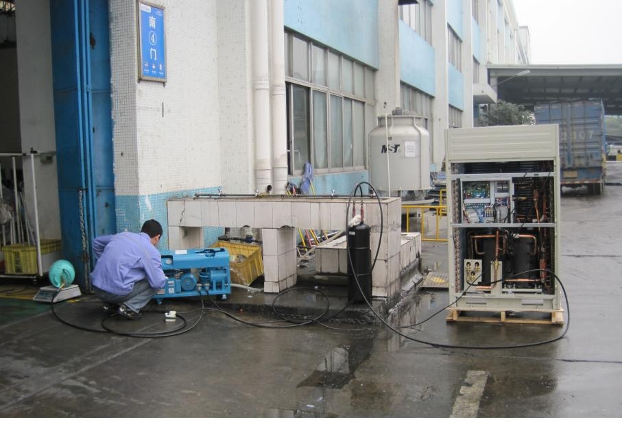 FS2用于回收商用空调中的制冷剂