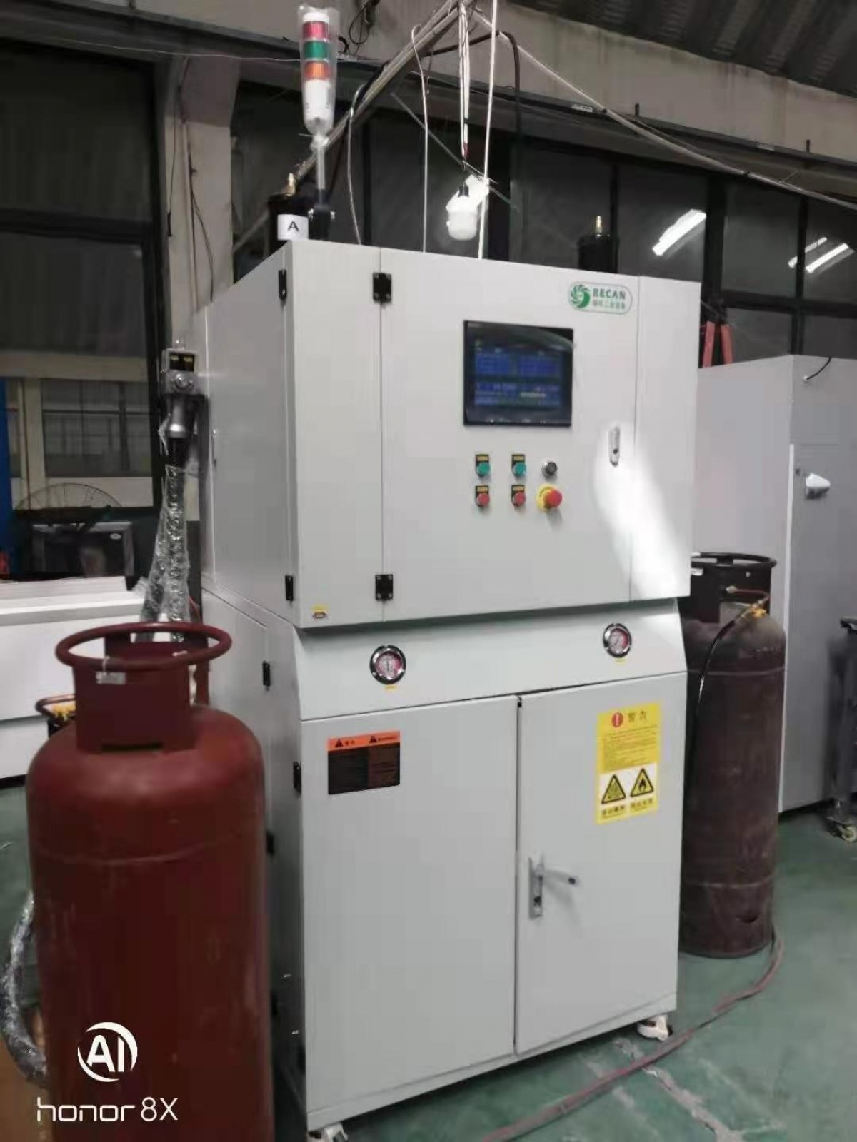 双枪冷媒灌注机，增压、加注一体式，满足特殊客户需求