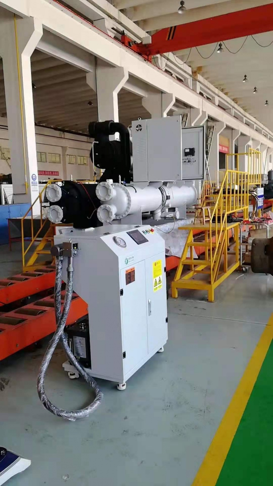 单枪冷媒灌注机用于满液式螺杆机组的冷媒加注